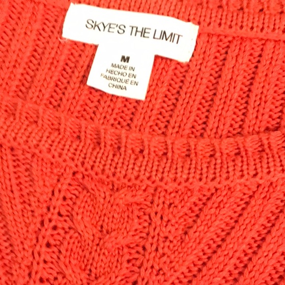 EUC.  SKYES THE LIMIT SWEATER.  MEDIUM - Picture 2 of 6